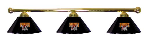 Pittsburgh Pirates Pool Table Light - Brass Bar