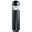Intermatic CL635R Malibu Low Voltage Metal Capped 20-Watt Landscape Bollard Light, Black