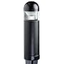 Intermatic CL635R Malibu Low Voltage Metal Capped 20-Watt Landscape Bollard Light, Black