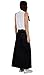 Denim Long Skirt - Black - Womens Black Full Length (SKIRT59)