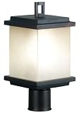 Kenroy Home 70214ORB Plateau One Light Post Lantern