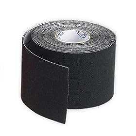 Kinesiotape Black 2" x 5.5 yds Water Resistant