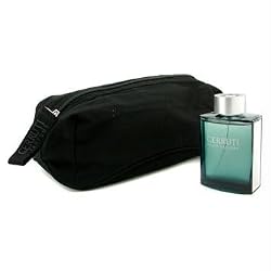 Cerruti Pour Homme Eau De Toilette Natural Spray (with Toiletry Case) - 100ml/3.4oz
