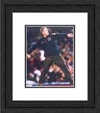 Framed George W. Bush 2001 World Series Photograph