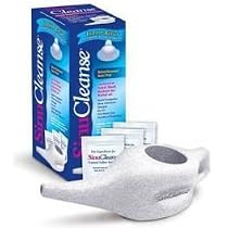 Hayfever, Sinus and Allergy Sufferers- Sinucleanse Net-Pot + 30 Satchets + Instructions - Clear Your Nose