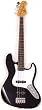 SX SJB 62 3/4 BK Short Scale Bass Guitar Black