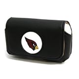 Horizontal Leather Pouch for Iphone/q/centro, NFL Arizona Cardinals