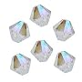 Swarovski Bicones 5301 4mm Crystal AB (50 Beads)