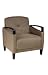 Main Street Chair with Espresso Finish Wood Accents (Woven Seaweed)