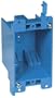 Old Blue 14ci 1 Gang Electrical Box