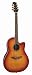 Ovation CC28 Celebrity Super Shallow Acoustic-Electric Guitar - Honeyburst Quilt