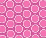 SheetWorld Fitted Cradle Sheet - Primary Bubbles Pink Woven - Made In USA