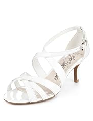 Open Toe Crossover Strap Sandals