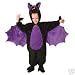 Plush Animal Costume Halloween Bat Toddler Size XS 1/2 Yrs