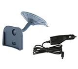 Windshield Holder And Cigar-Lighter Charger For Tomtom One Xl