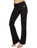 Baleaf Women's Bootleg Pants Black