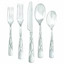 New Faberware Cilantro Sand 20-Piece Flatware Set Service for 4