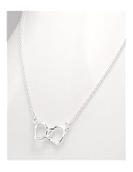 Heart Necklace In 92.5 Sterling Silver