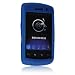 Blackberry 9500 9530 Storm Thunder Premium BLUE Silicone Skin Cover Case