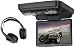 10.2-Inch Widescreen TFT Flip-Down Monitor/DVD Combo, Infrared Transmitter, FM Modulator, Headphones (1set)
