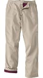 Woolrich Flannel Lined Cotton Twill Chinos