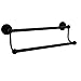Allied Brass P1072/36-BKM 36-Inch Double Towel Bar, Matte Black