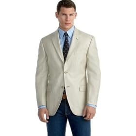 \#8 Amazon.com: Tommy Hilfiger Silk Linen Tan Stripe Trim Fit Sport Coat: Apparel