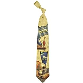 Notre Dame Fighting Irish Nostalgia 2 Silk Tie