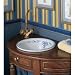 Herbeau MEUSE EARTHENWARE ROUND COUNTERTOP LAVATORY BOWL 040507
