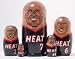 Nested Sports Doll..Miami Heat