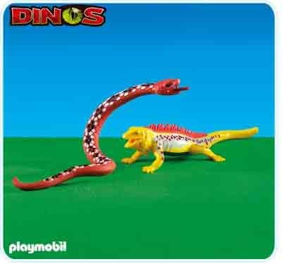 Playmobil Add-On Series - Boa Constrictor & Large Lizard