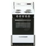 Summit SEM230CDK 30 Freestanding Electric Range with Manual Clean, Black See-Thru Door and... by