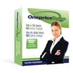 OnePriceTaxes Tax Software 2009 Federal, State, E-file - Thank You Edition* (Buy At Cost)