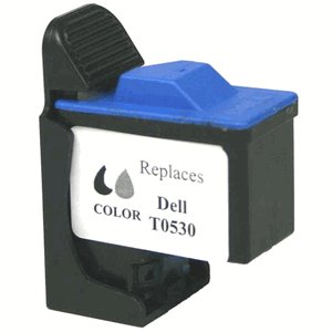 Remanufactured Inkjet Cartridge to Replace Dell T0530 Color Inkjet (for Dell A720 Printer)