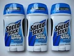 Speed Stick Irish Spring Antiperspirant/Deodorant, Icy Blast, 3 Pack