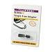 Telephone Cord Untangler, Rotating, Clear/Black SOF21002