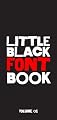 Little Black Font Book