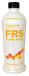 FRS Healthy Energy Liquid Concentrate, Low Cal Peach Mango, 32-Ounce Bottle