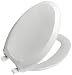 Mayfair 120B 020 Designer Series Plastic Toilet Seat with Hex-Tite Bolt System, Elongated, Crane White