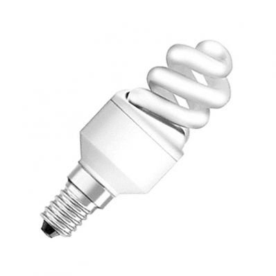 Osram 509000 Duluxstar Nano Twist 7 W/840, entspricht 40 Watt, 220-240 V Sockel E14 Energi Preisvergleich