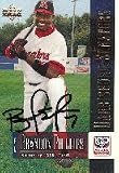 Brandon Phillips, Harrisburg Senators - Expos Affiliate Autographed Card