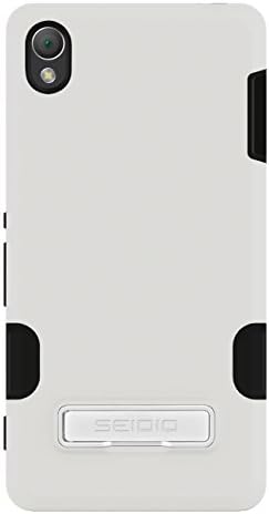 Seidio DILEX Pro with Metal Kickstand Case for Sony Xperia Z3 - Retail Packaging - White