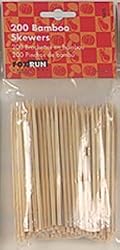 Fox Run Bamboo Skewers, 4-Inch