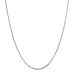 Bling Jewelry 925 Silver Mens Curb Cuban Chain Necklace 80 Gauge Italy