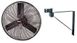Dayton 1RWB4 Air Circulator, 30 In, Wall Mount