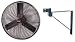 Dayton 1RWB4 Air Circulator, 30 In, Wall Mount