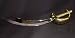 0019 Cutlass Pirate 19inch Chrome & Gold