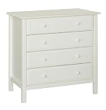 Da Vinci Roxanne 4-Drawer Dresser in Antique White