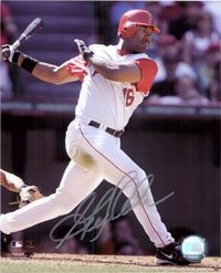 Anderson, Garret (Los Angeles Angels) Autographed/Hand Signed 8x10 Photo