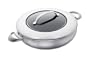 Scanpan SPN65113 32cm CTX Chef Pan with Lid, Silver/Black